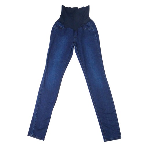 Indigo blue maternity jeans - maternity,