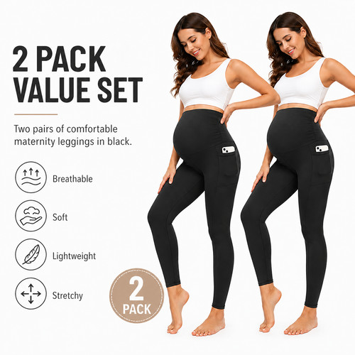 Maternity leggings with - leggings,
