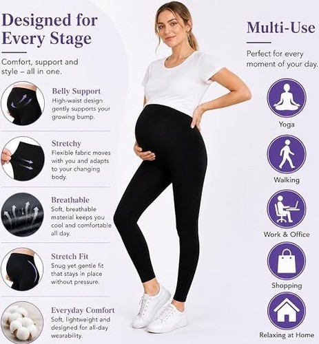 Maternity legging full ankle - maternity,